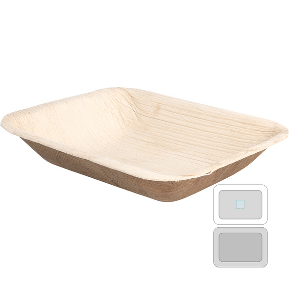 Arecan suorakaiteen muotoiset lokerot